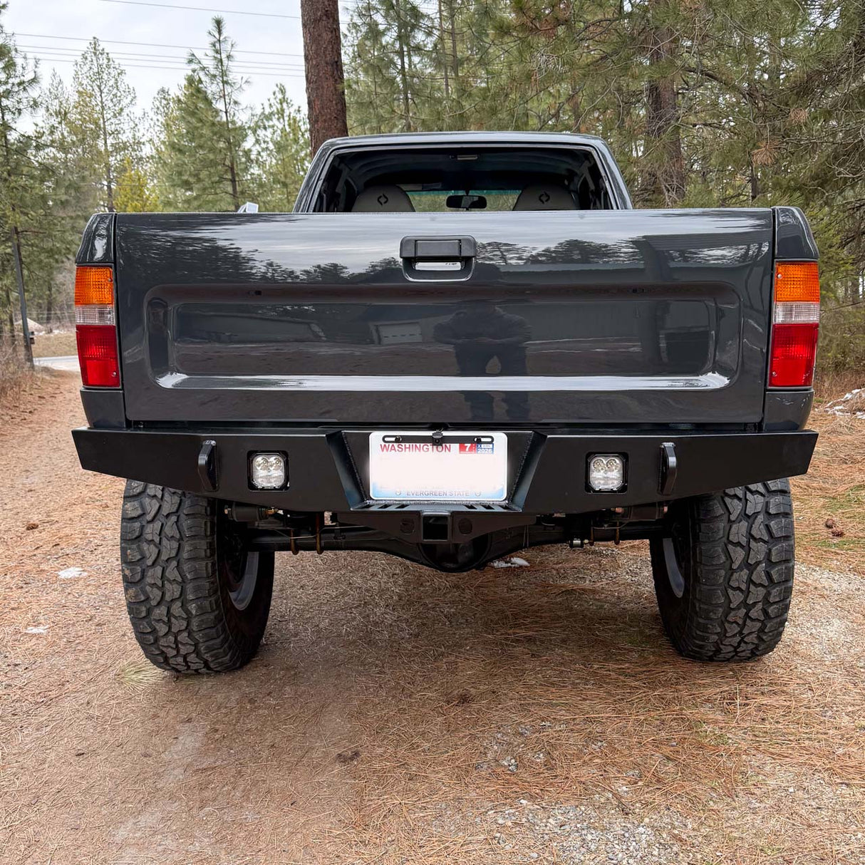 89-95 Toyota Pickup V2 Rear Hitch Bumper Build Templates