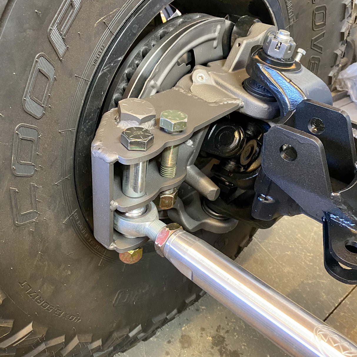 99-04 Ford Dana 60 50 Weld On High Steer Arms