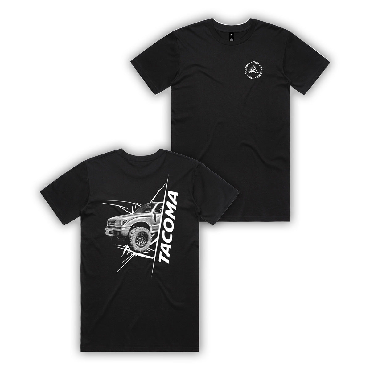 Toyota Tacoma T Shirt- Black