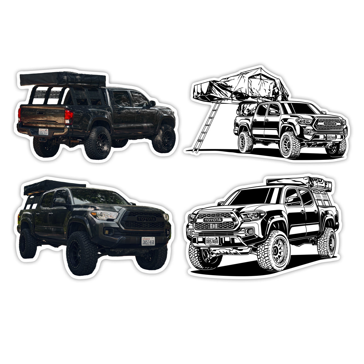 Toyota Tacoma Sticker Pack