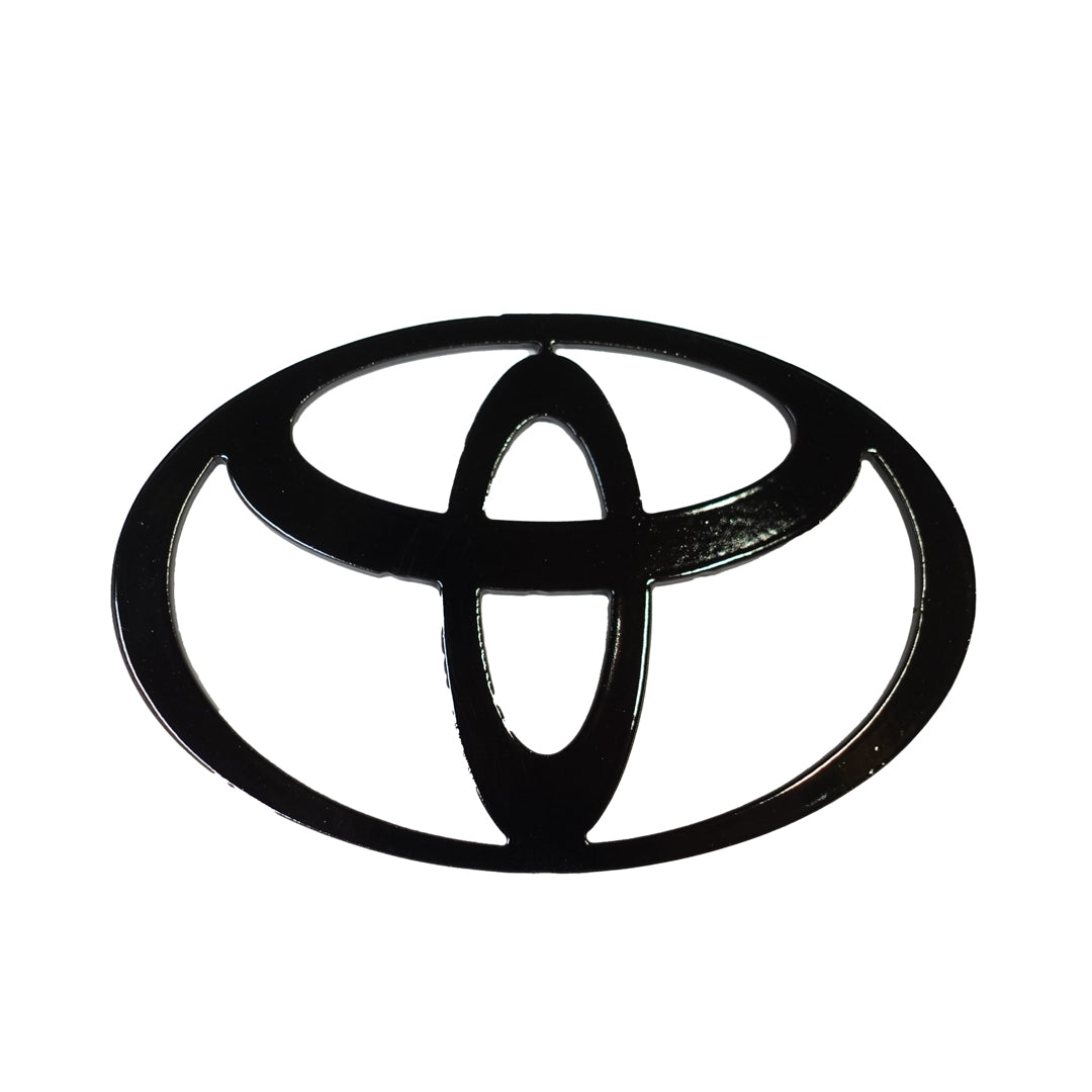Small Gloss Black Toyota Emblem – AVR Customs