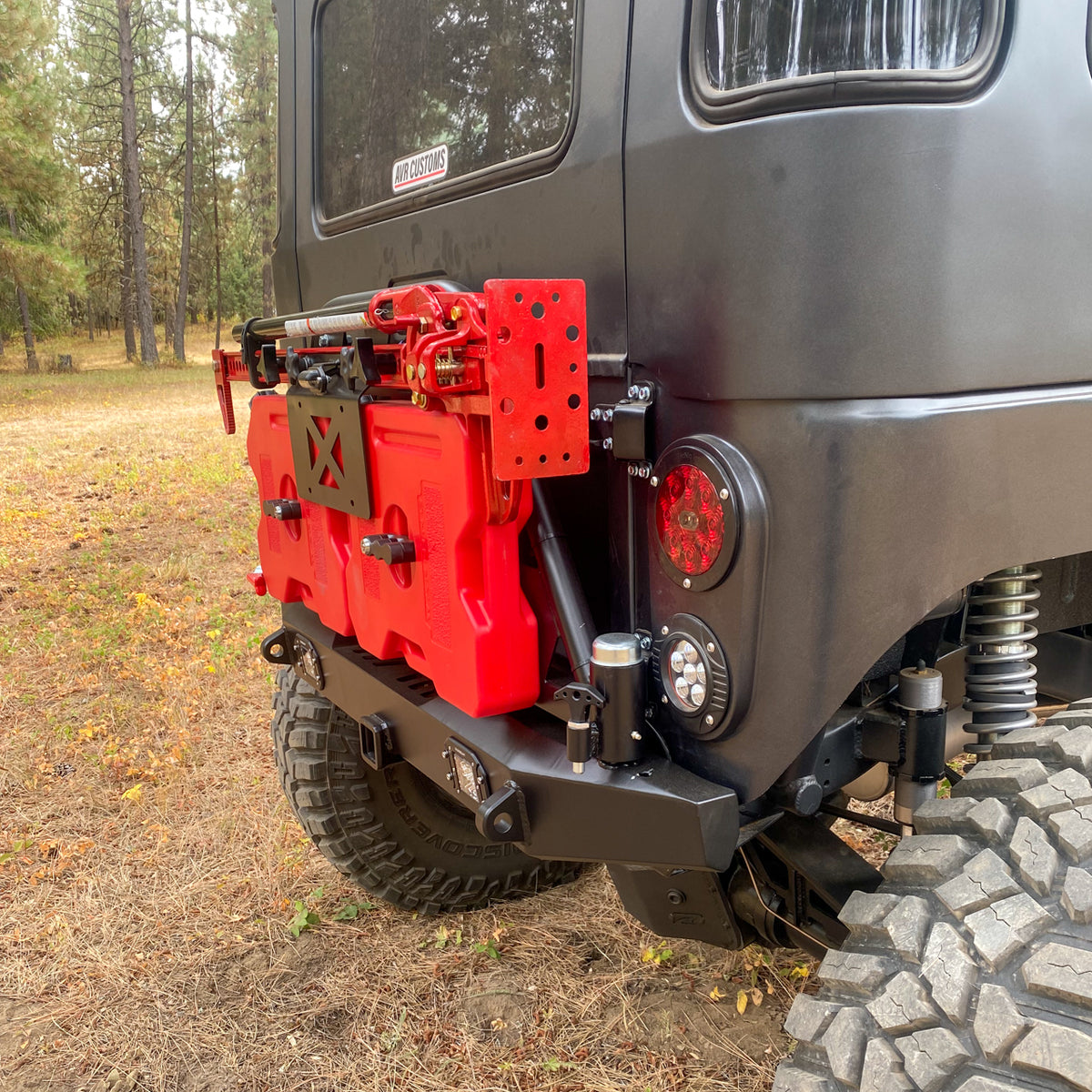 Toyota Land Cruiser FJ40 Rear Bumper Build Plans (DXF File) – AVR Customs