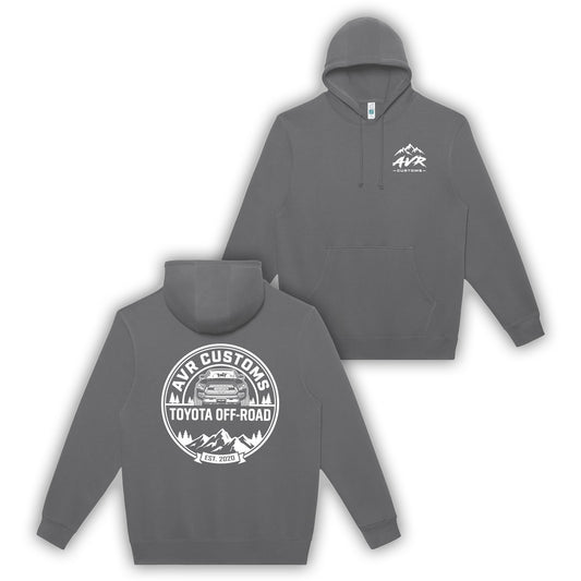AVR Tacoma Heavy Weight Hoodie- Grey
