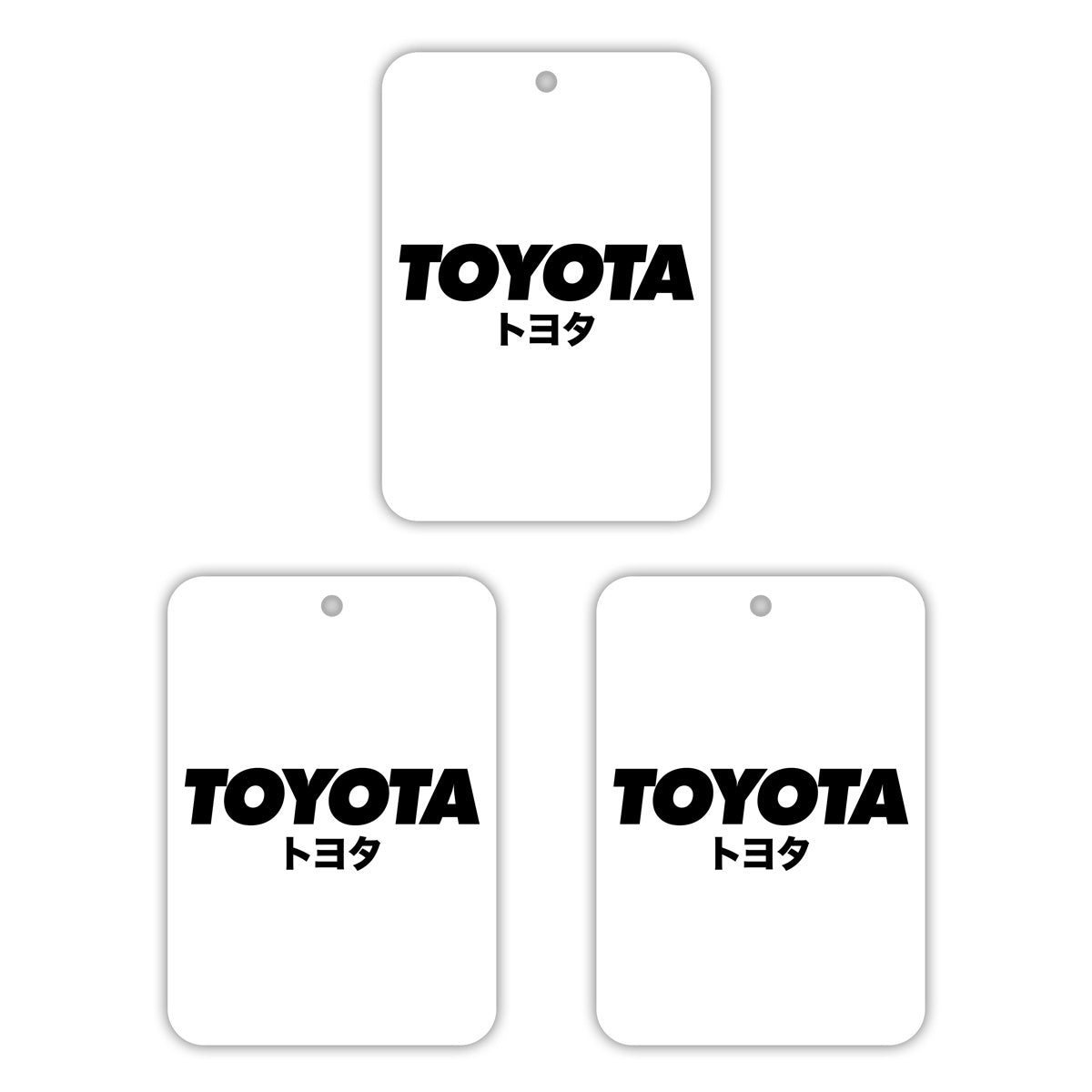 JDM Toyota Air Freshener Black Ice- 3 Pack