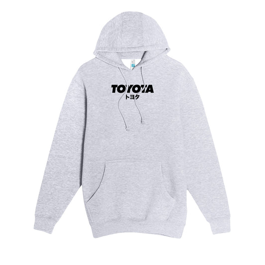 JDM Toyota Heavy Weight Hoodie- Heather Grey