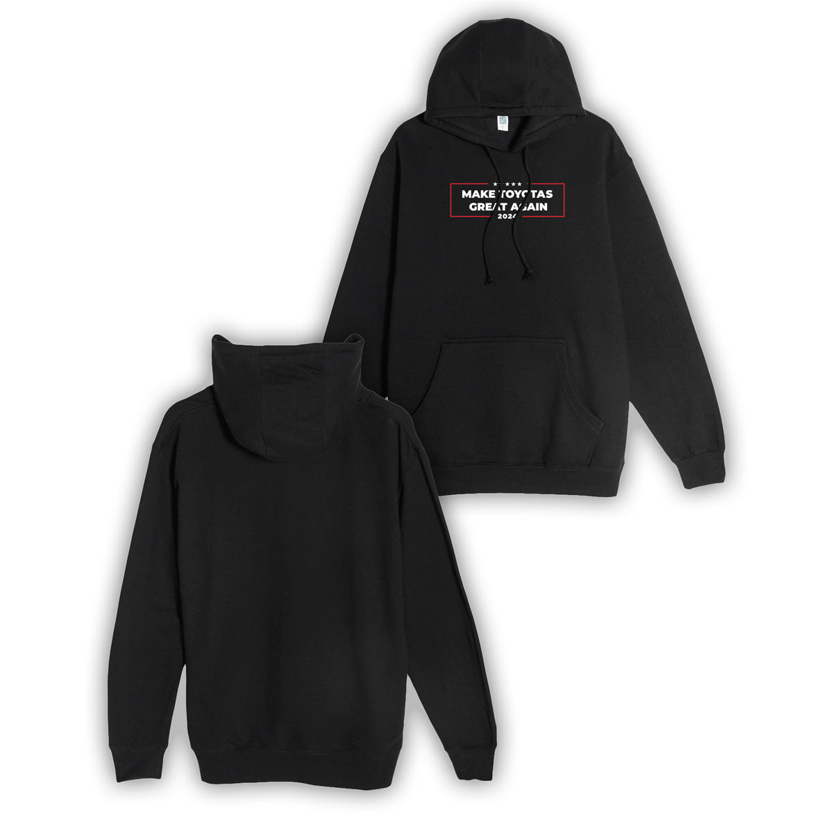 Make Toyotas Great Again 2024 Heavy Weight Hoodie- Black