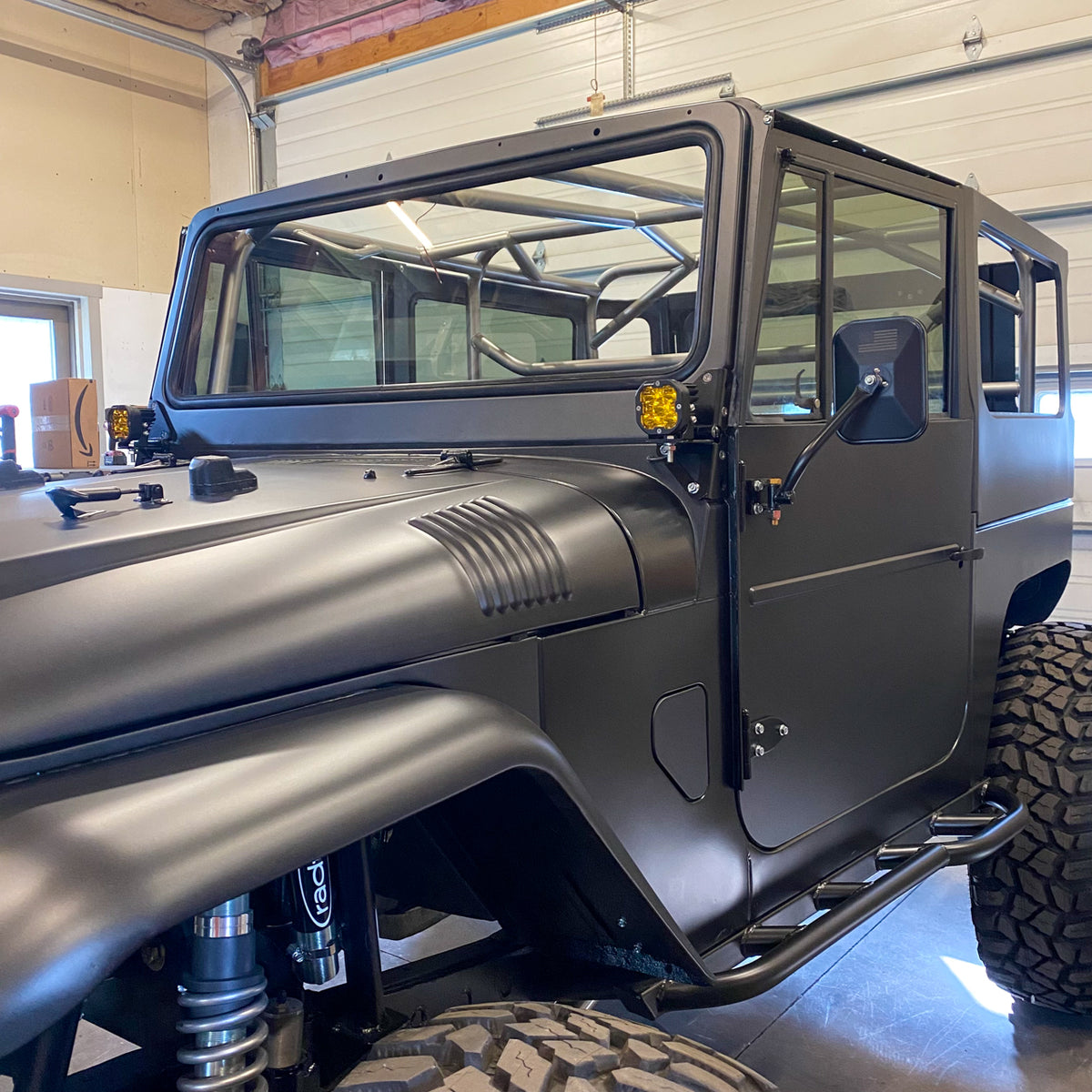 Toyota FJ40 FJ45 Land Cruiser Windshield Ditch Light Brackets – AVR Customs