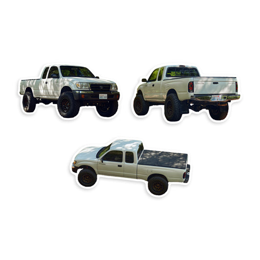 1999 Toyota Tacoma Sticker Pack- 3 Pack