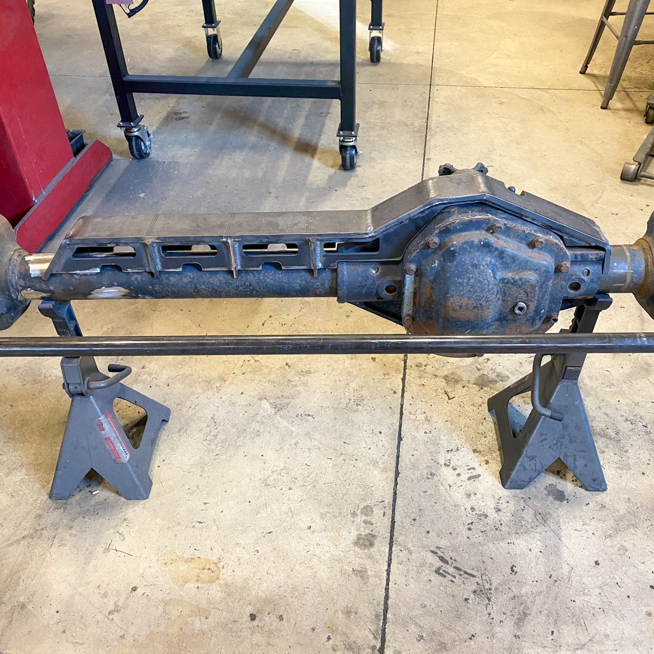 Axle Support Step File 99-04 Ford Dana 60 Front Low Pro Axle Truss (DXF File) – AVR Customs
