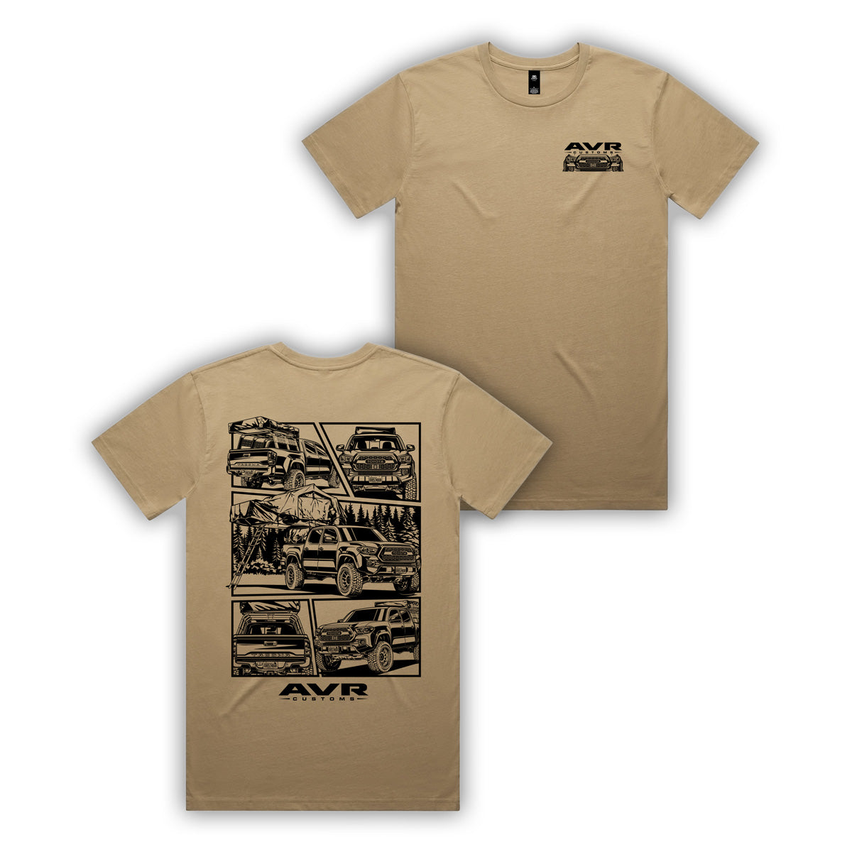 Tacoma Comic T Shirt- Quicksand