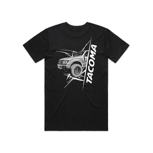 Toyota Tacoma T Shirt- Black