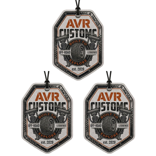 Built To Explore Air Freshener Black Ice- 3 Pack