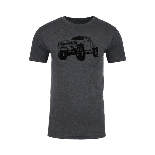 Flatbed Toyota Pickup T Shirt- Grey