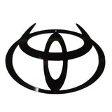 Gloss Black Toyota Batman Sign (12"x8.5")