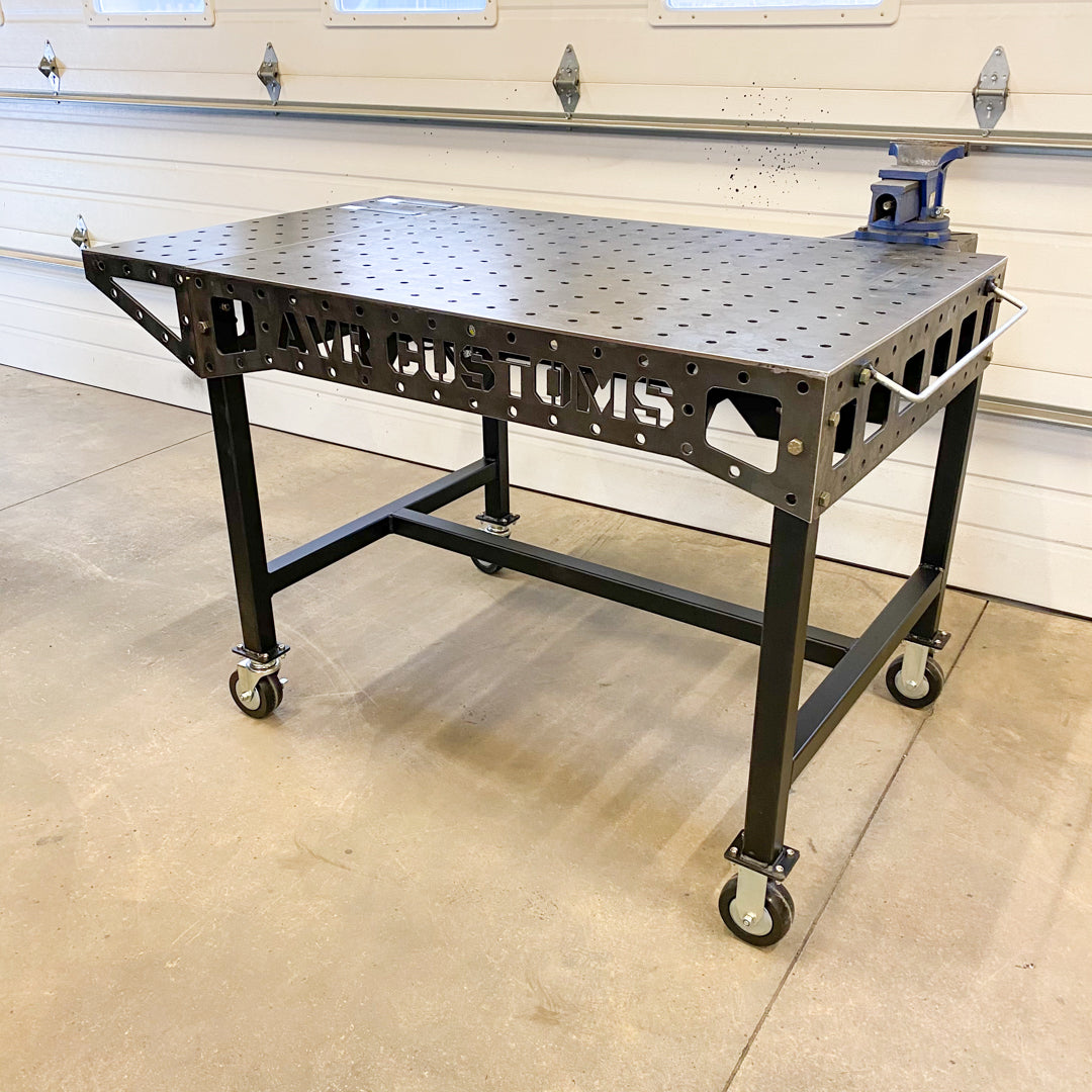 3'x5' Fabrication/ Welding Table Build Plans (DXF FILE)