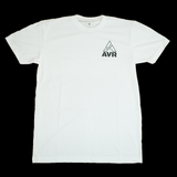 White AVR Short Sleeve T Shirt